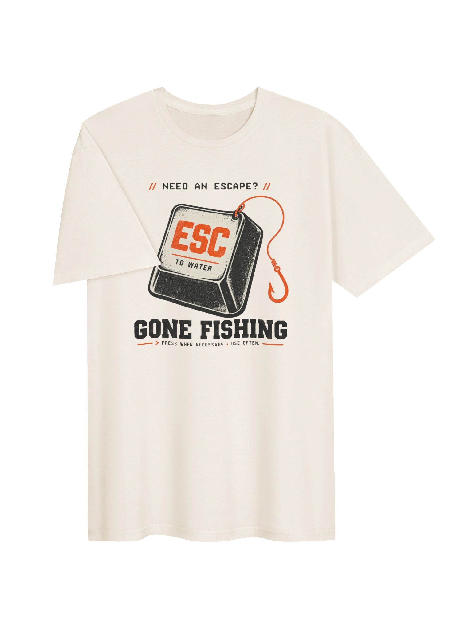 Escape to Fishing T-Shirt product image (3)