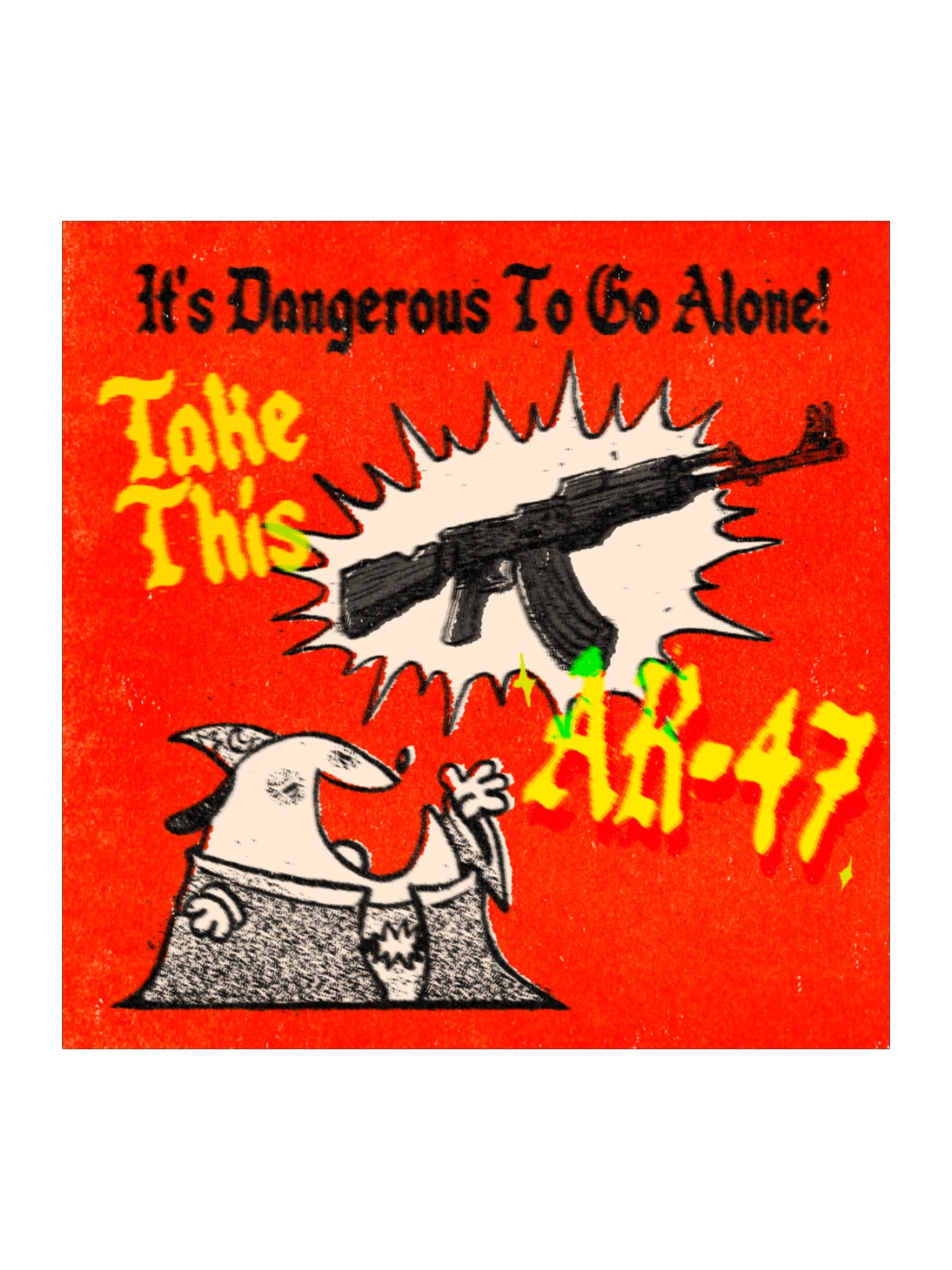 SPRAY AND PRAY, ADVENTURER Sticker product image (1)