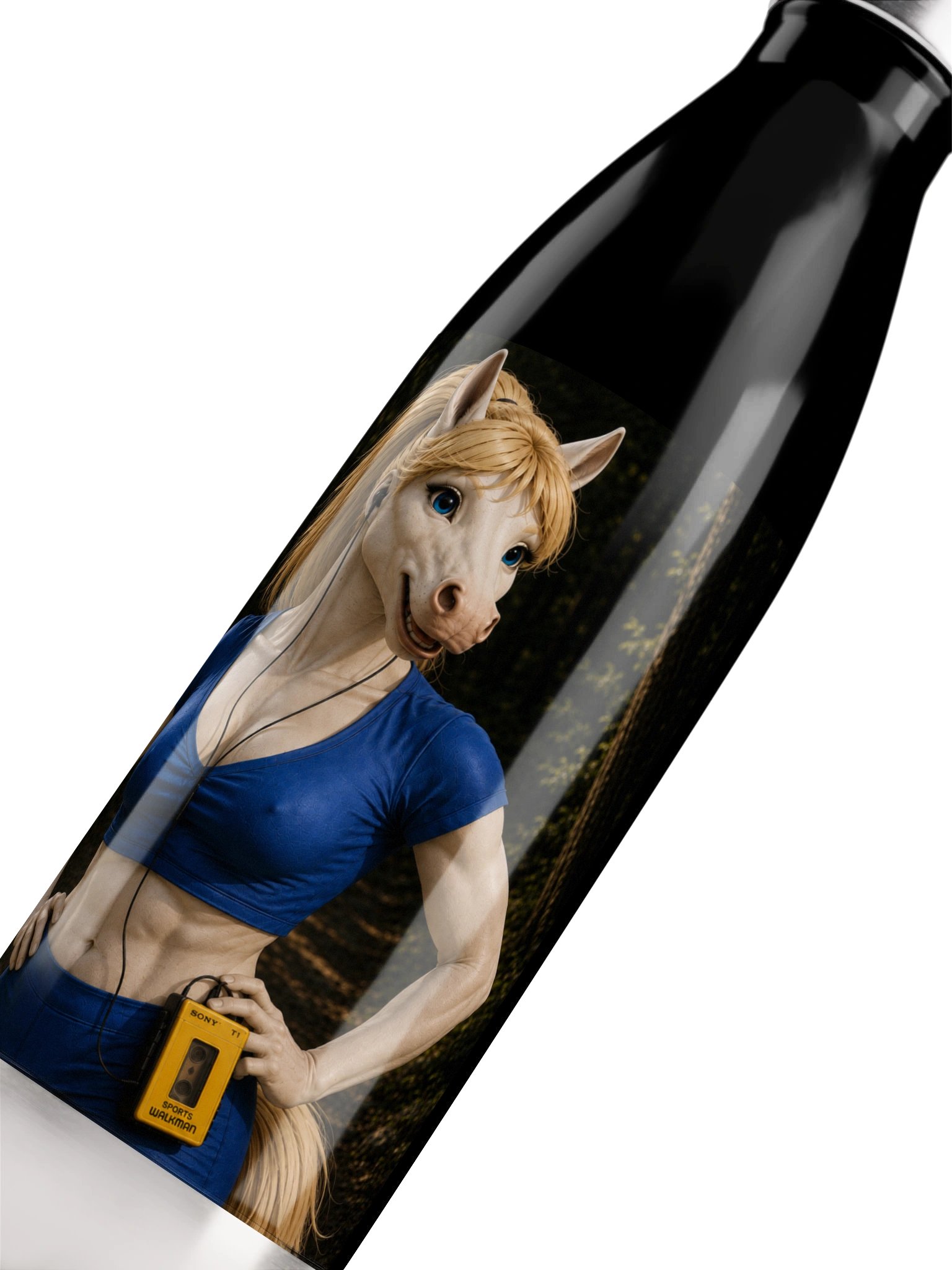 Mystery Mare Hiking Water Bottle. product image (5)