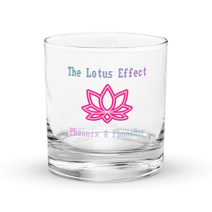 Lotus Effect Rocks Glass product image (1)