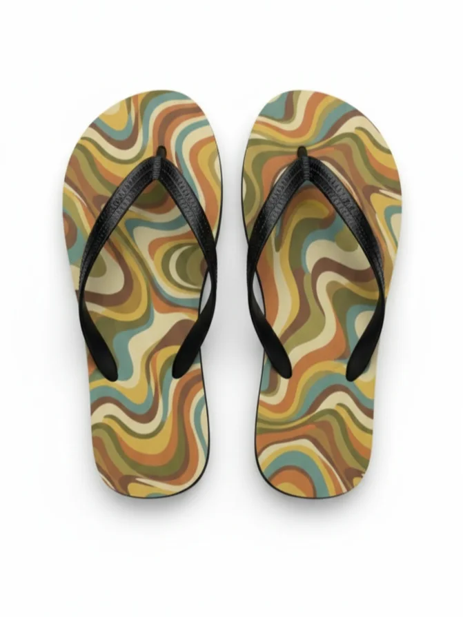 Sunkissed Waves Flip-Flops product image (1)