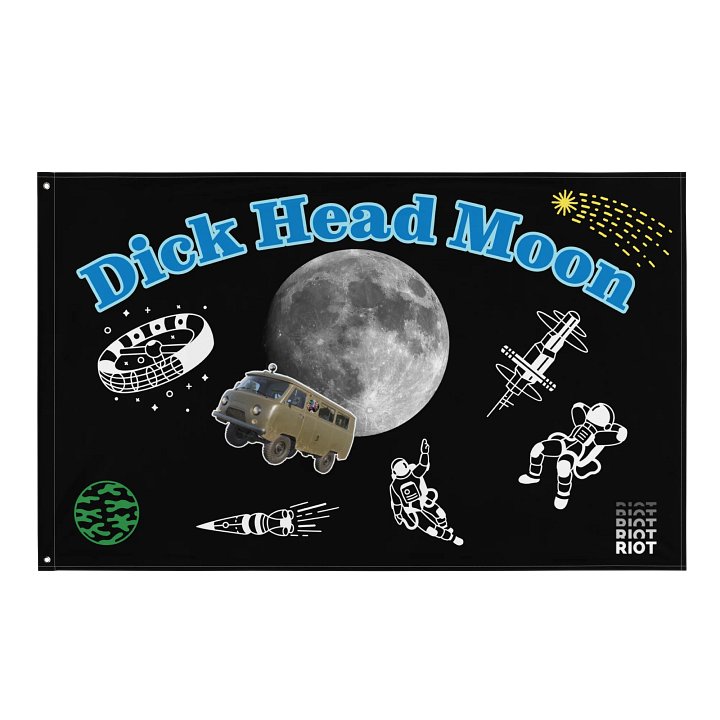 MOON Custom Flag product image (1)