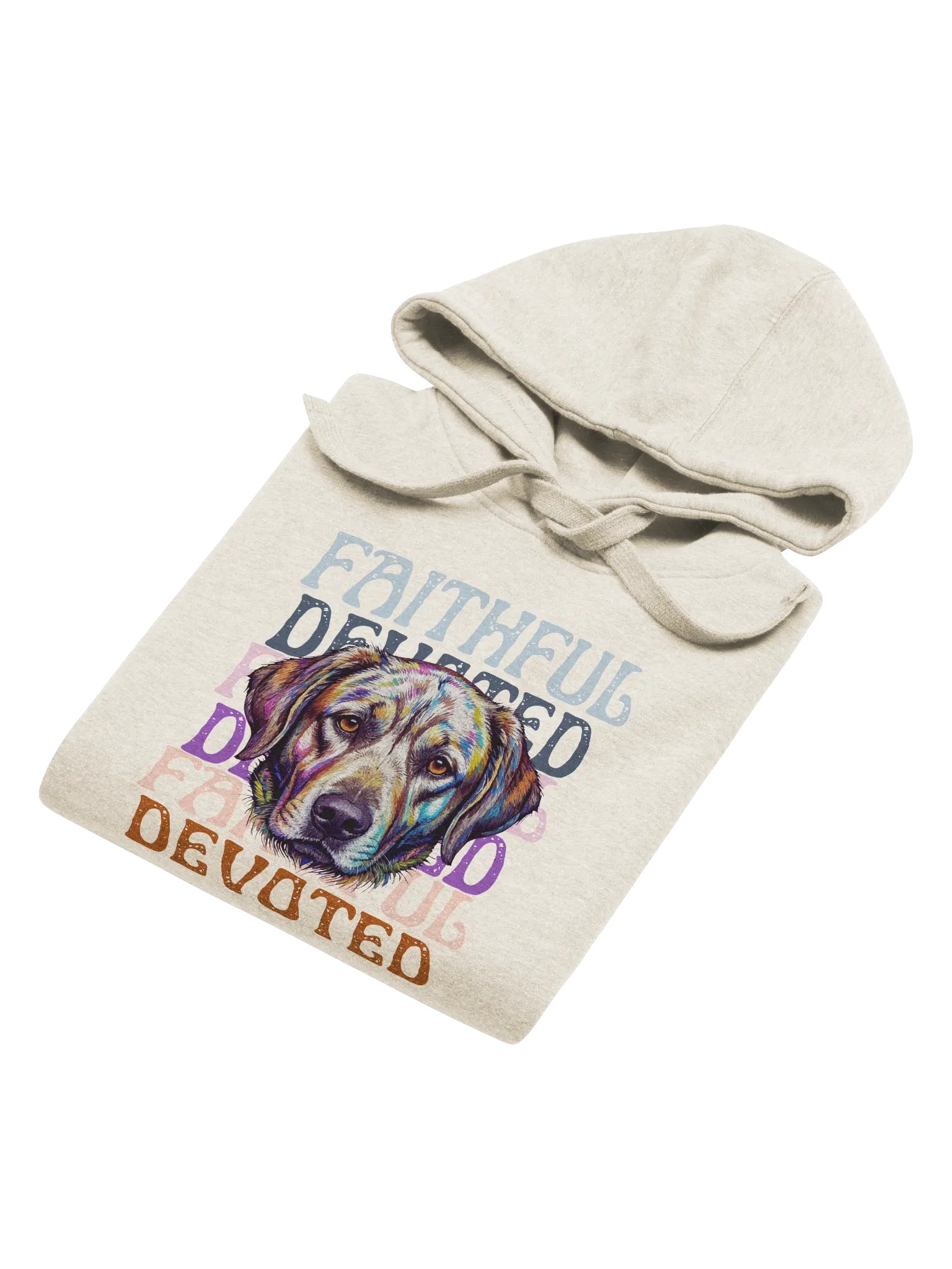 Faithful and Devoted Front Graphic Hoodie product image (6)