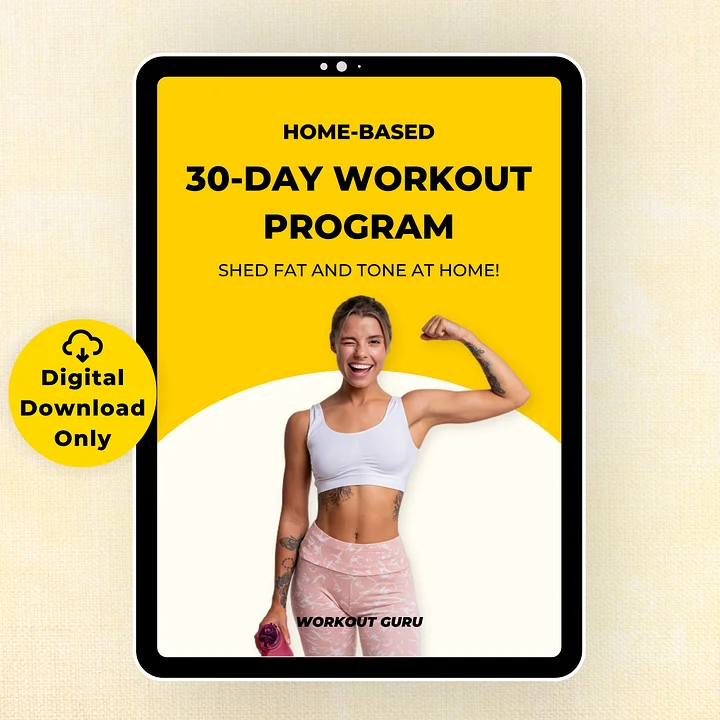 30-day Home-Based Weight Loss Workout Program product image (1)