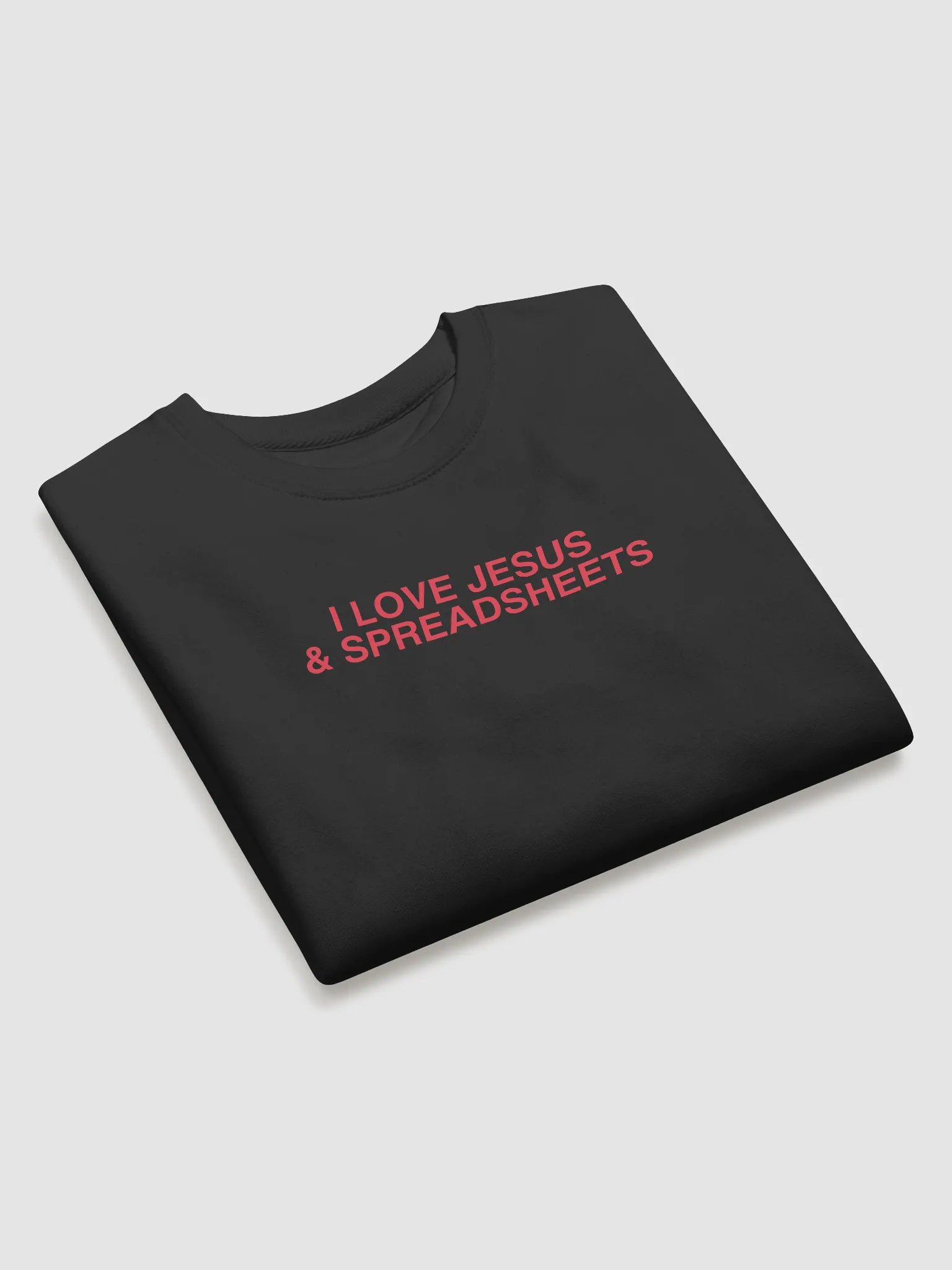 I Love Jesus & Spreadsheets Crewneck product image (3)