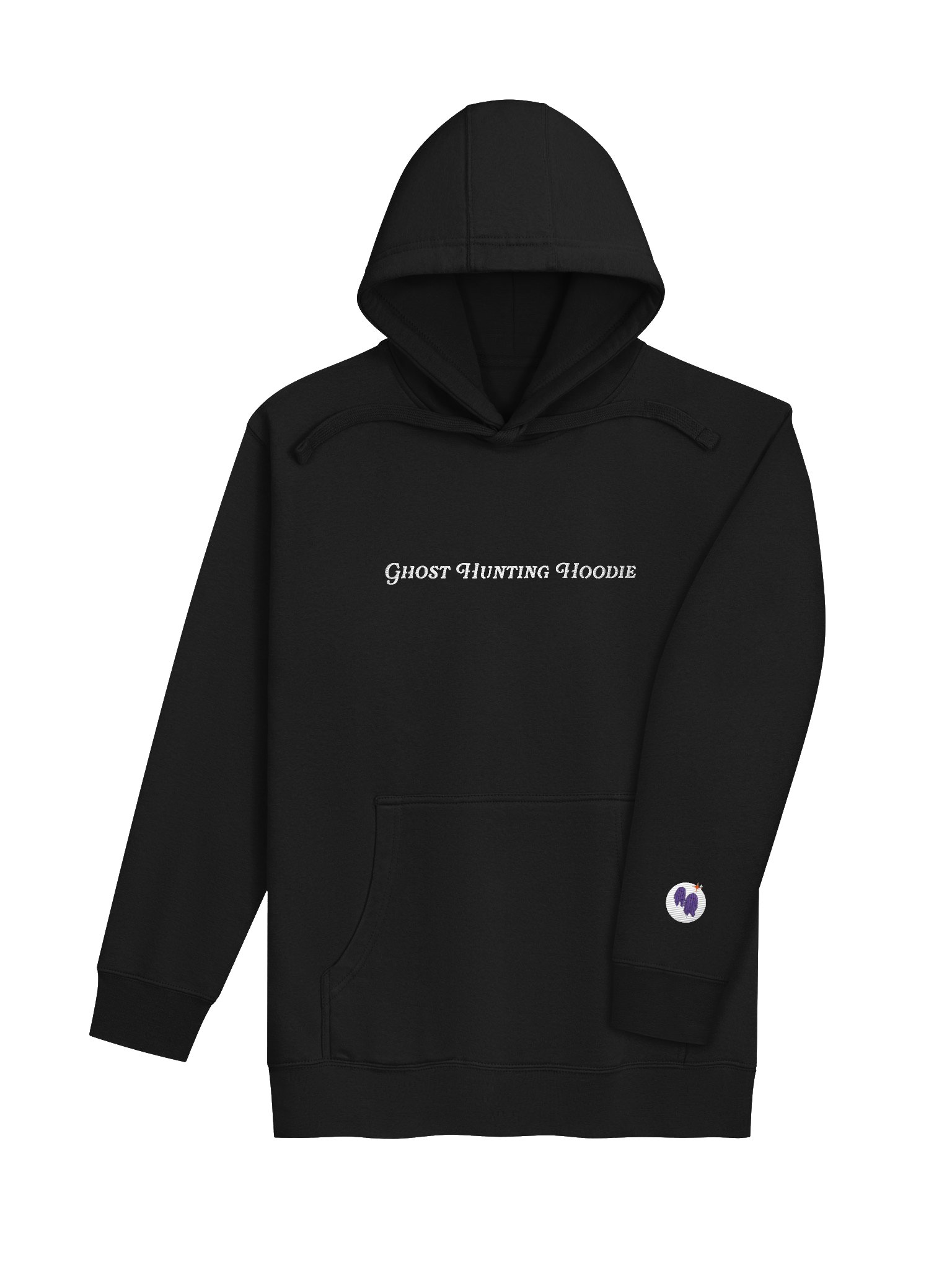 GHOST HUNTING Hoodie (Embroidered) — Official Podcast Merch product image (4)