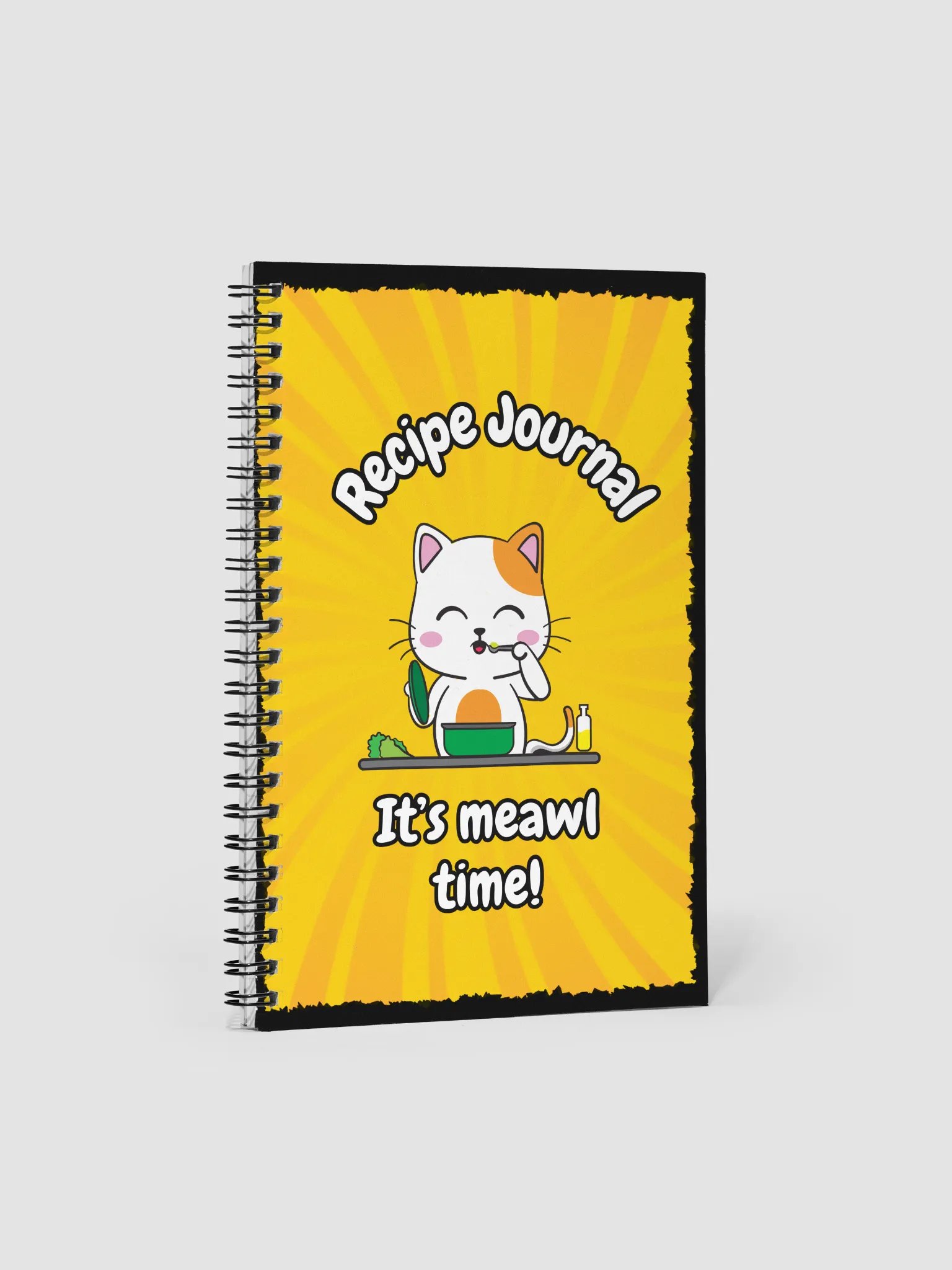 It's Meawl Time Recipe Journal! product image (1)