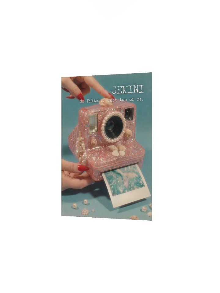 Gemini Mermaid Zodiac Print product image (2)