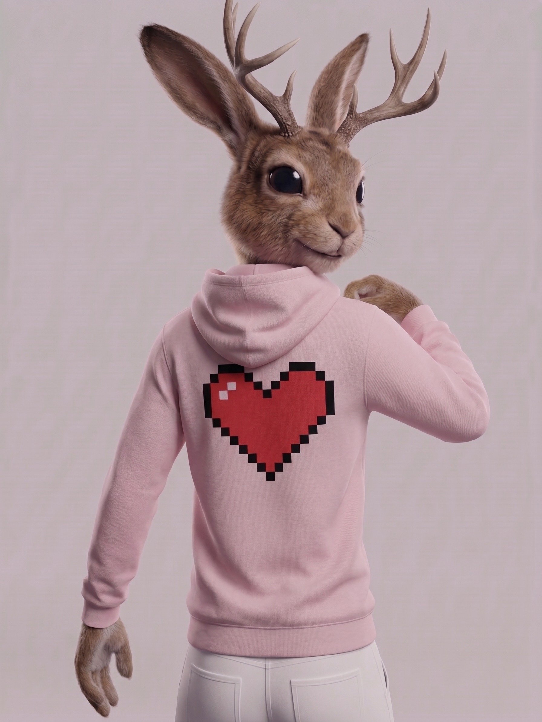 8-Bit Heart Containter Hoodie product image (2)
