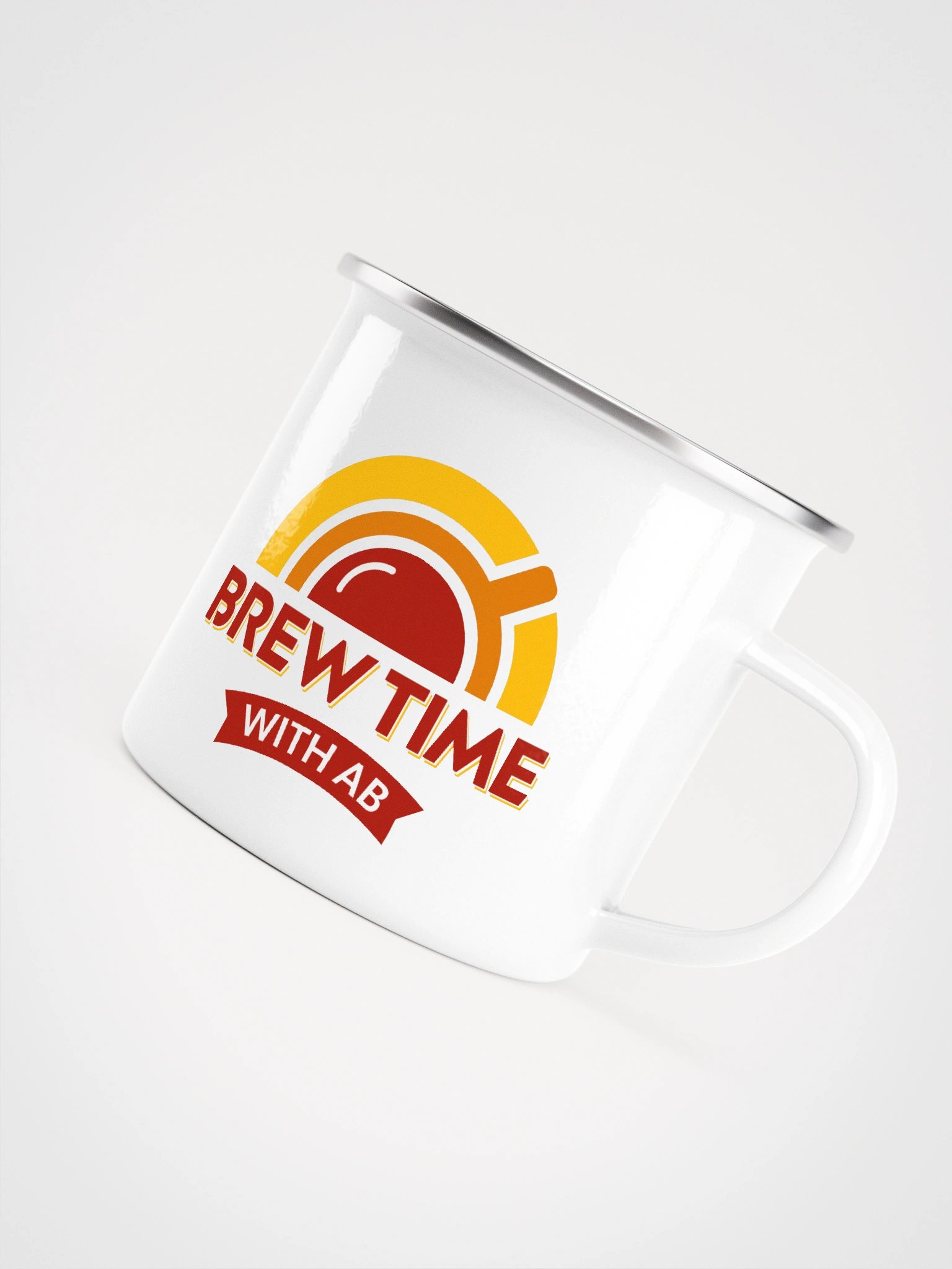 Brew Time Enamel Mug product image (3)