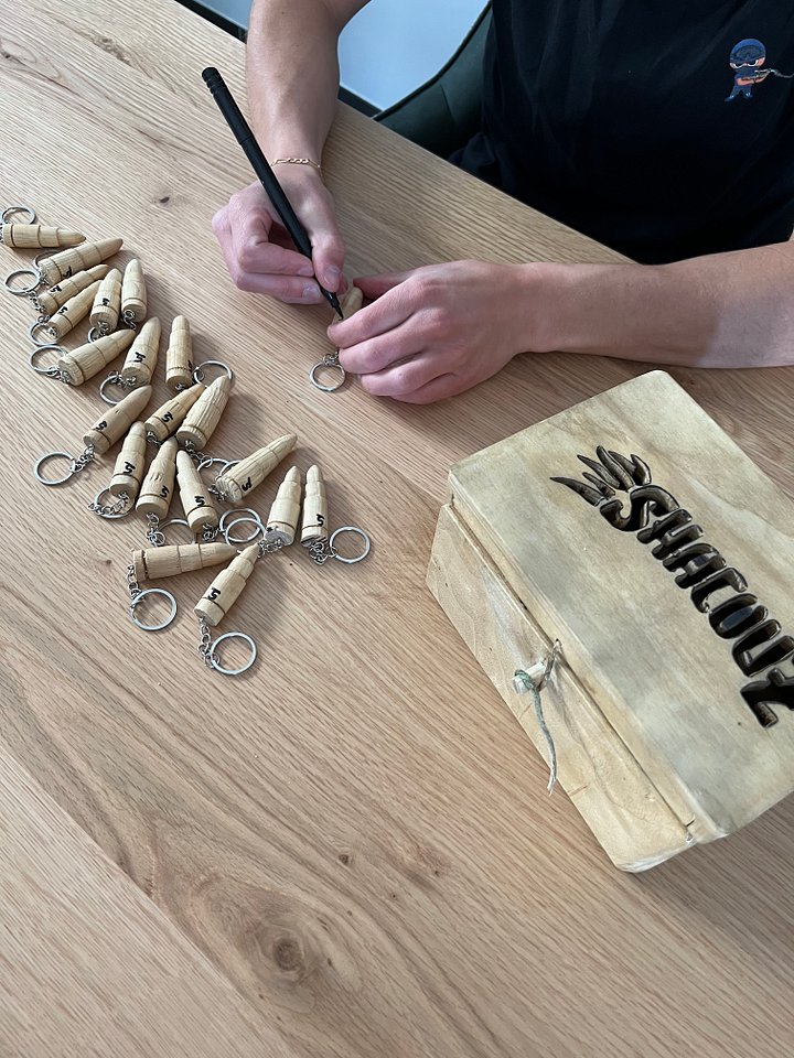 Porte-clés dédicacé product image (2)