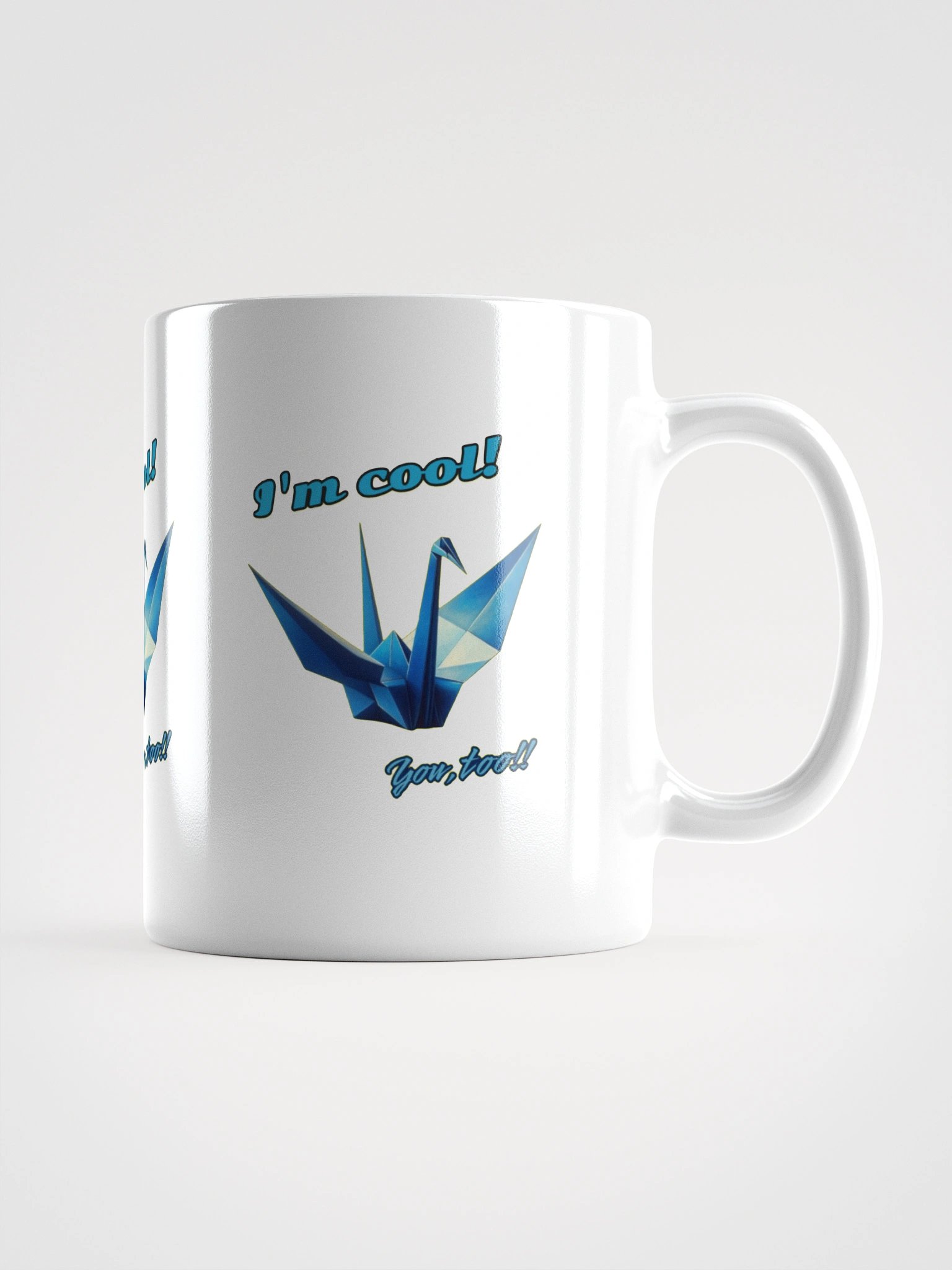 Cool Origami Crane Mug product image (2)