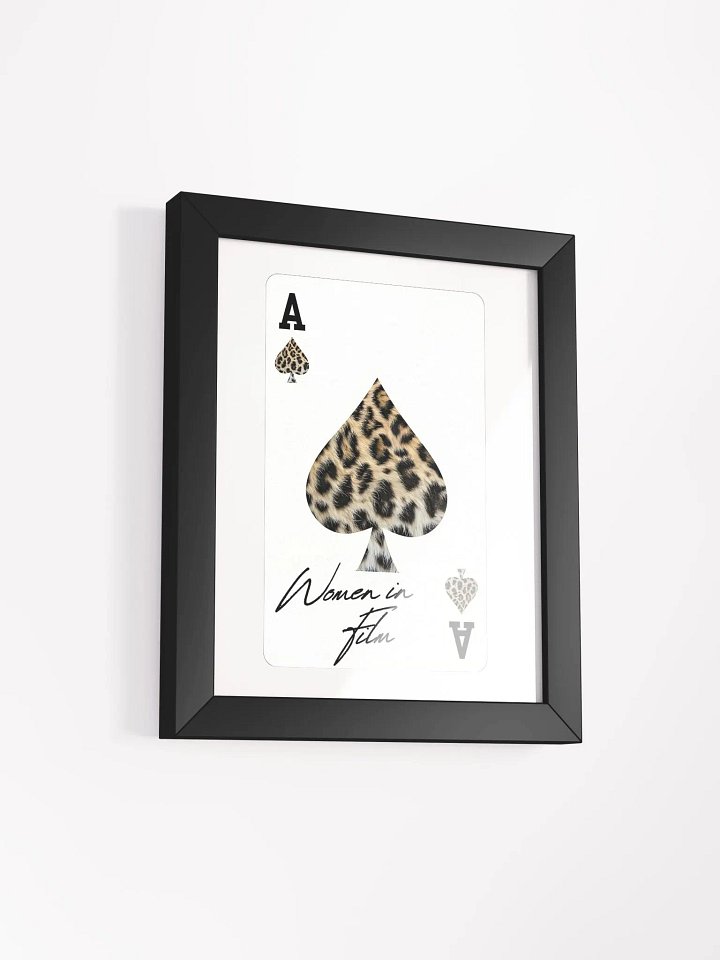 WIF PLAYING CARD FRAMED POSTER product image (25)