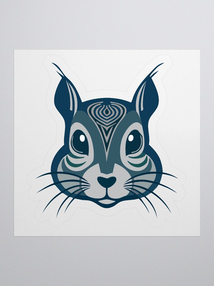 The Psychedelic Squirrel Headshot Sticker product image (4)
