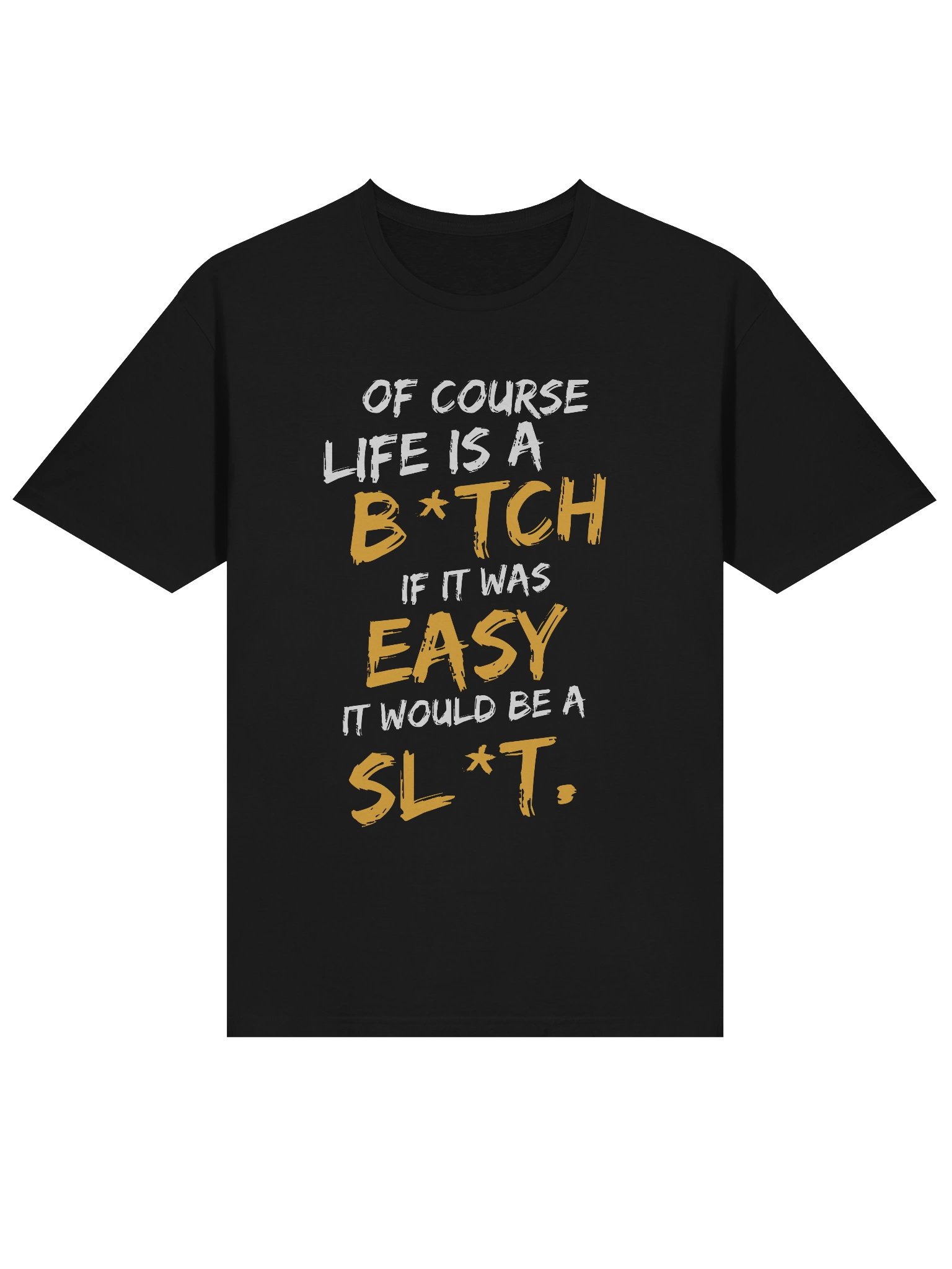 Bold Text Unisex Statement T-Shirt product image (3)