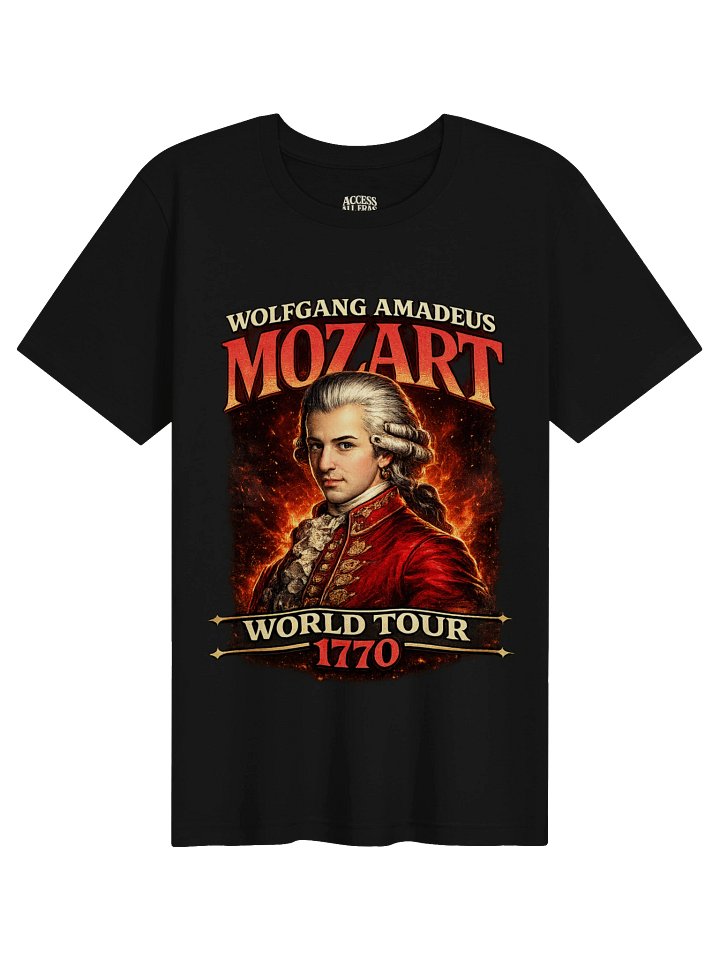 Mozart World Tour 1770 | T-Shirt product image (7)