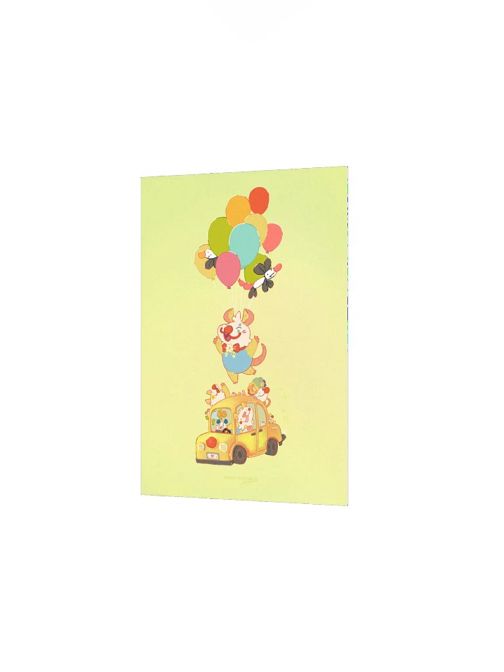 Clown Possum Print product image (4)