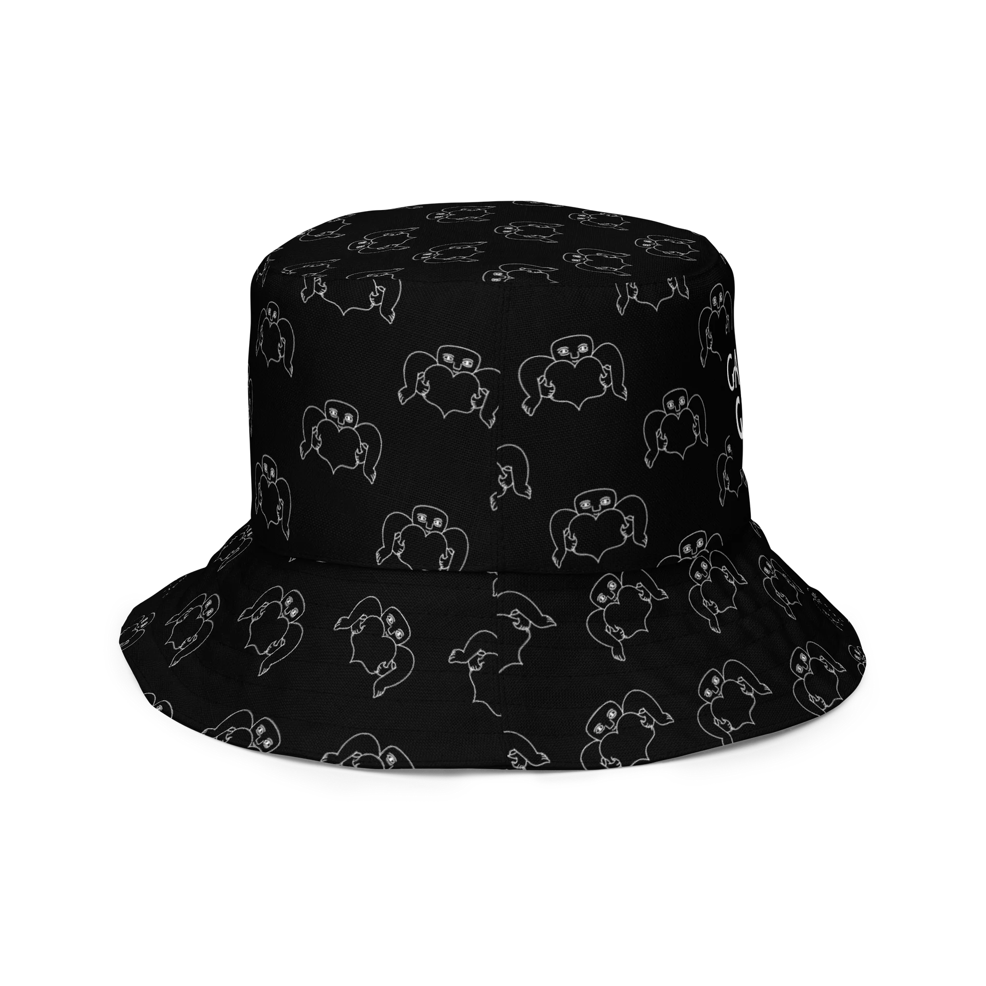 Sheela Claddagh | Reversible Bucket Hat in Irish / Gaeilge / Gaelic product image (3)