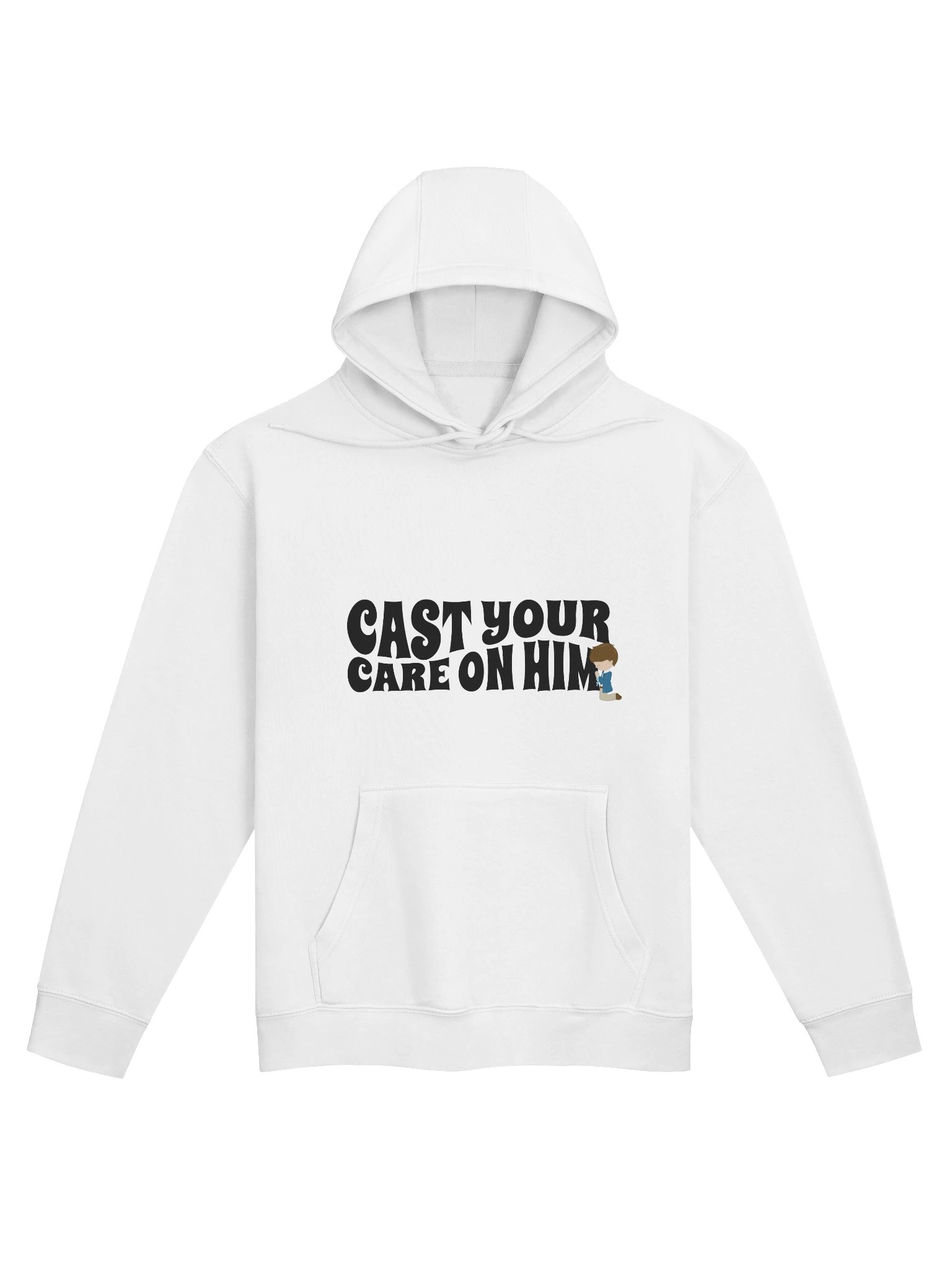 D2You Hoodie - Cast Your Care on Him - Front (unisex) product image (7)