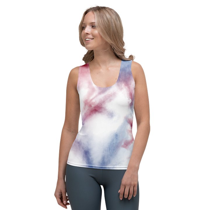 His House Woman's Performance Tank - "USA 250th" product image (1)