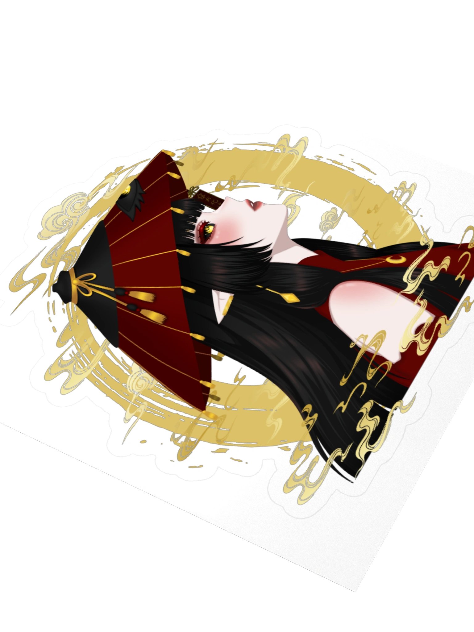 Golden Gaze Sticker product image (9)