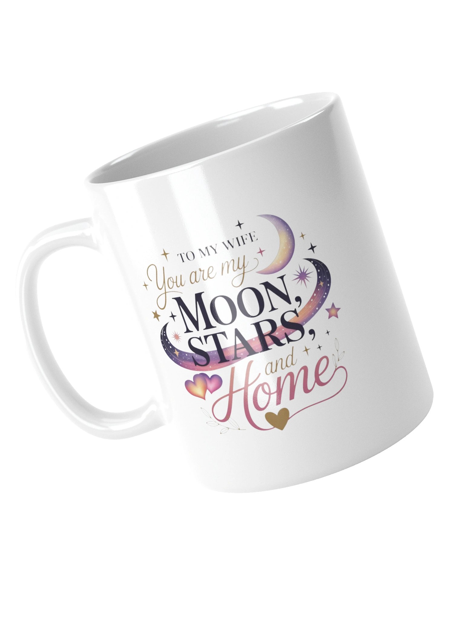 To My Wife You Are My Moon Stars and Home Coffee Mug product image (15)