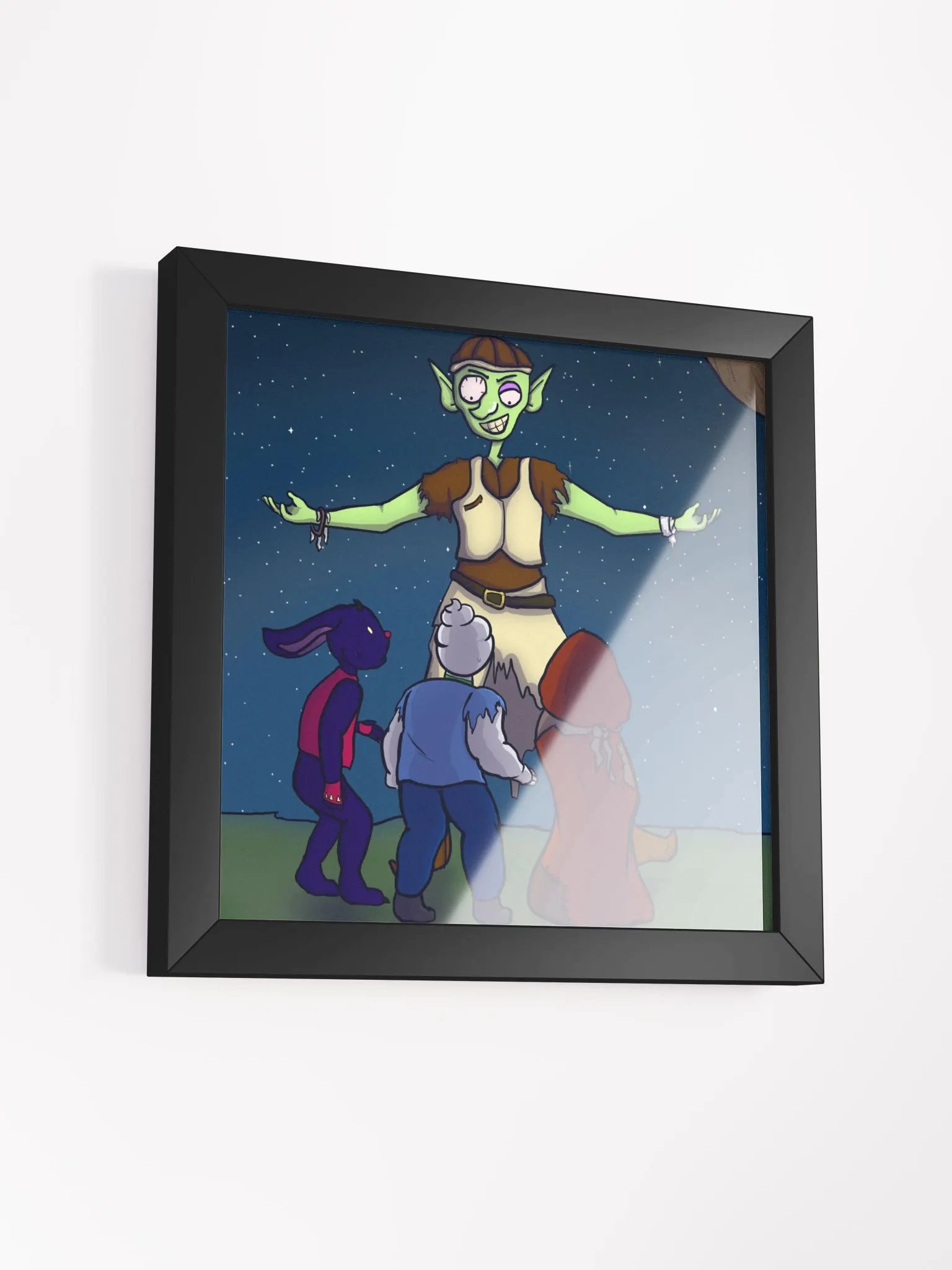 C. Goblin's Arrival Framed Print product image (3)
