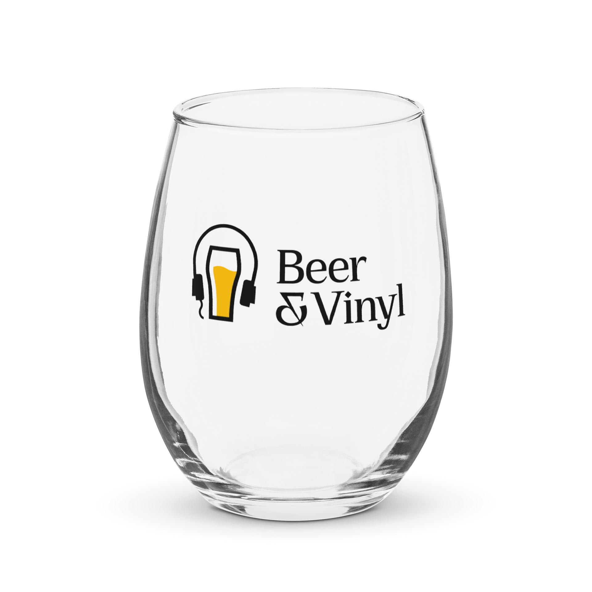 Beer & Vinyl Wine Glass product image (1)