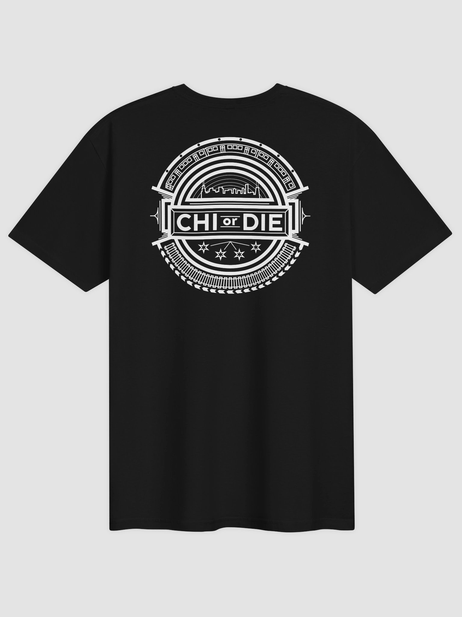 CHIorDIE B&W Back Logo T-Shirt product image (1)