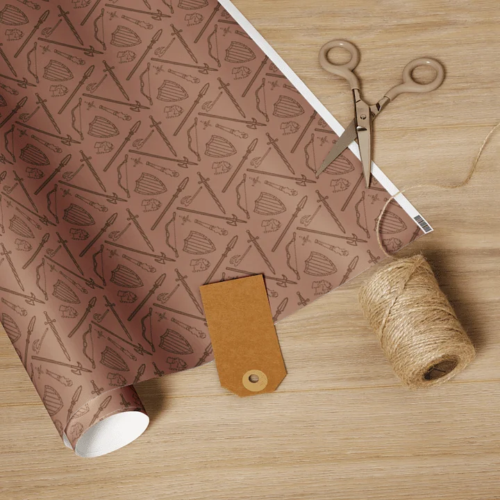 Fighter Wrapping Paper (Subtle) product image (7)