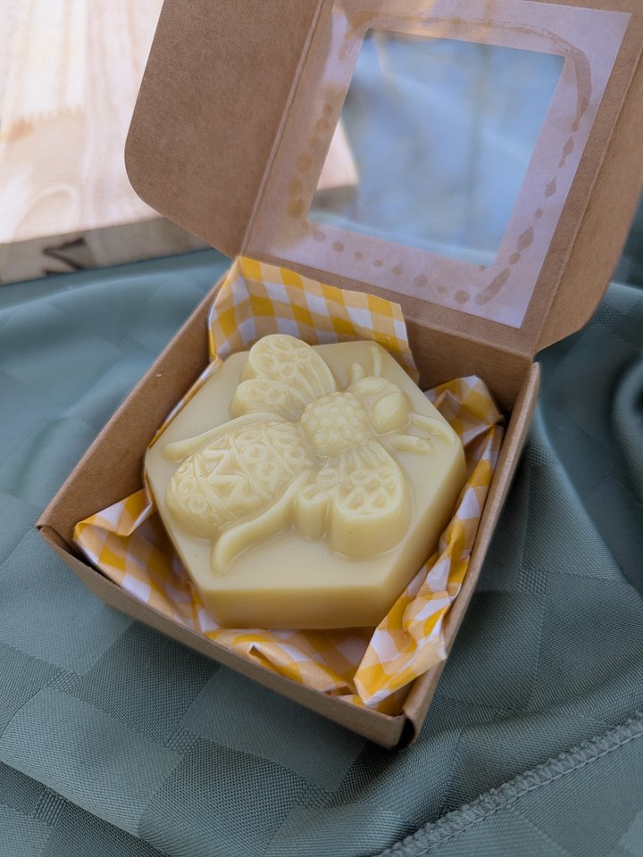 Lavender Bee Solid Lotion Bar product image (1)