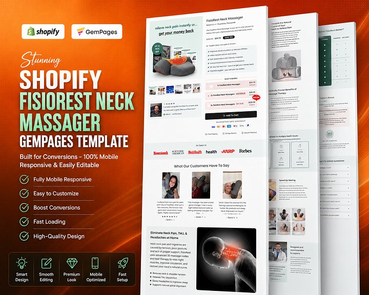 FisioRest Gempages Template product image (1)