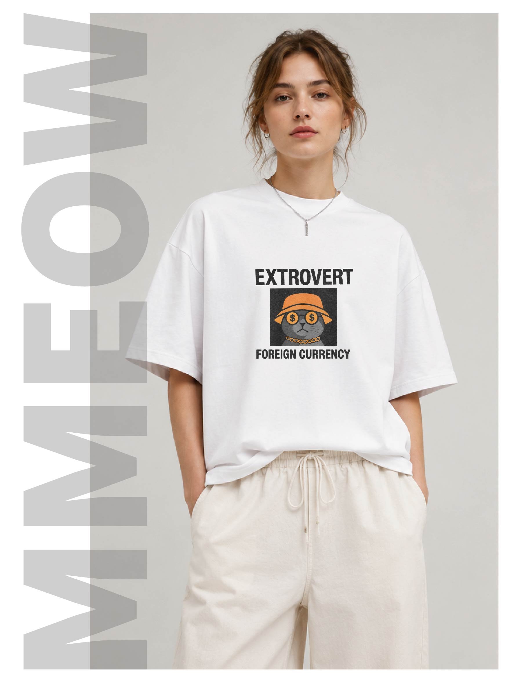 Extrovert BOXY T - SHIRT PRINTED product image (15)