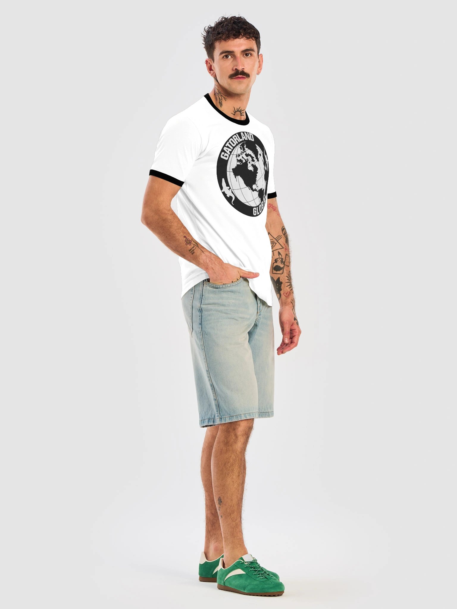 Gatorland Global Logo Ringer Tee product image (7)