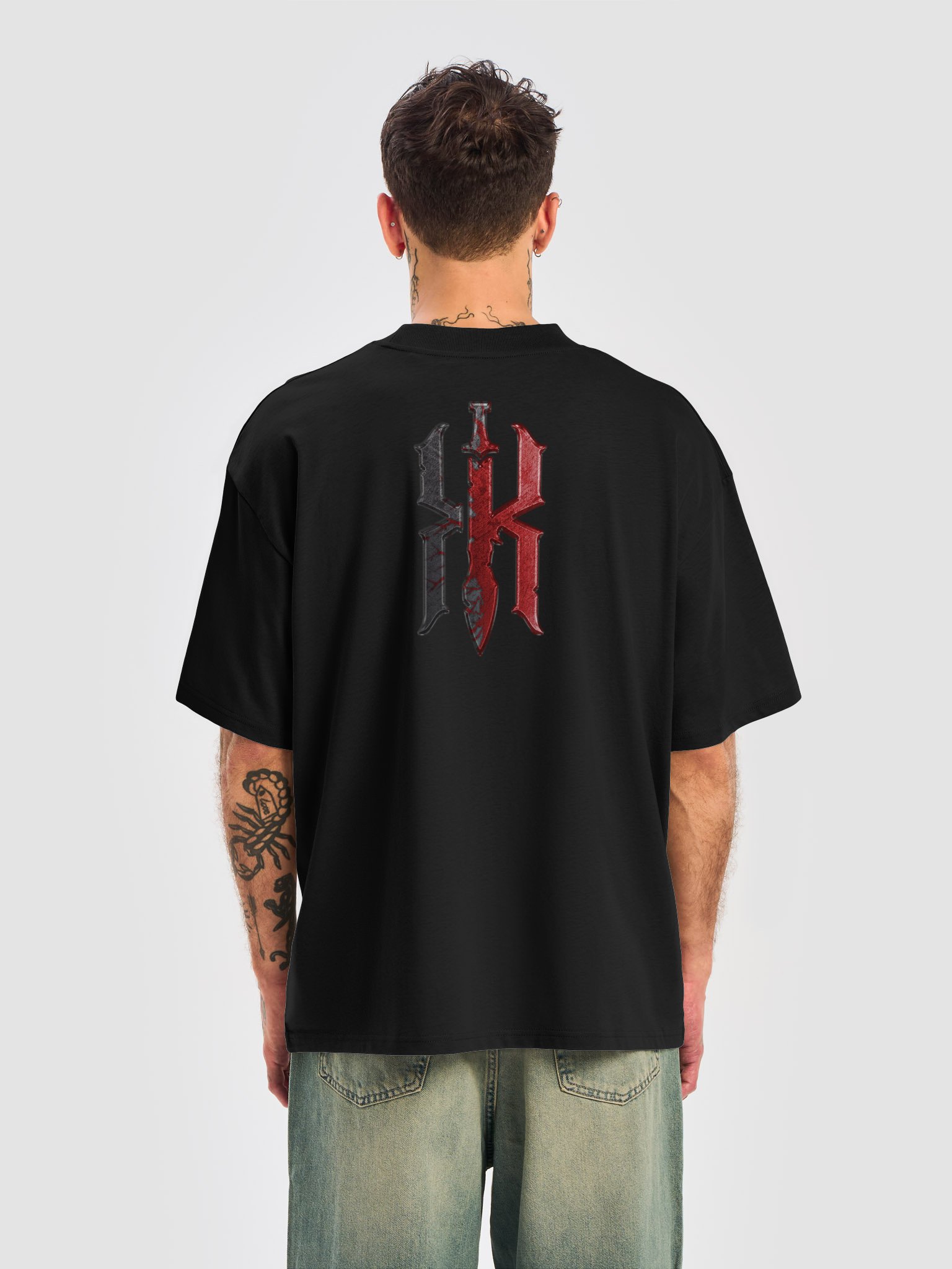 Mirror K-Blade Logo (R) Oversized Tee product image (3)