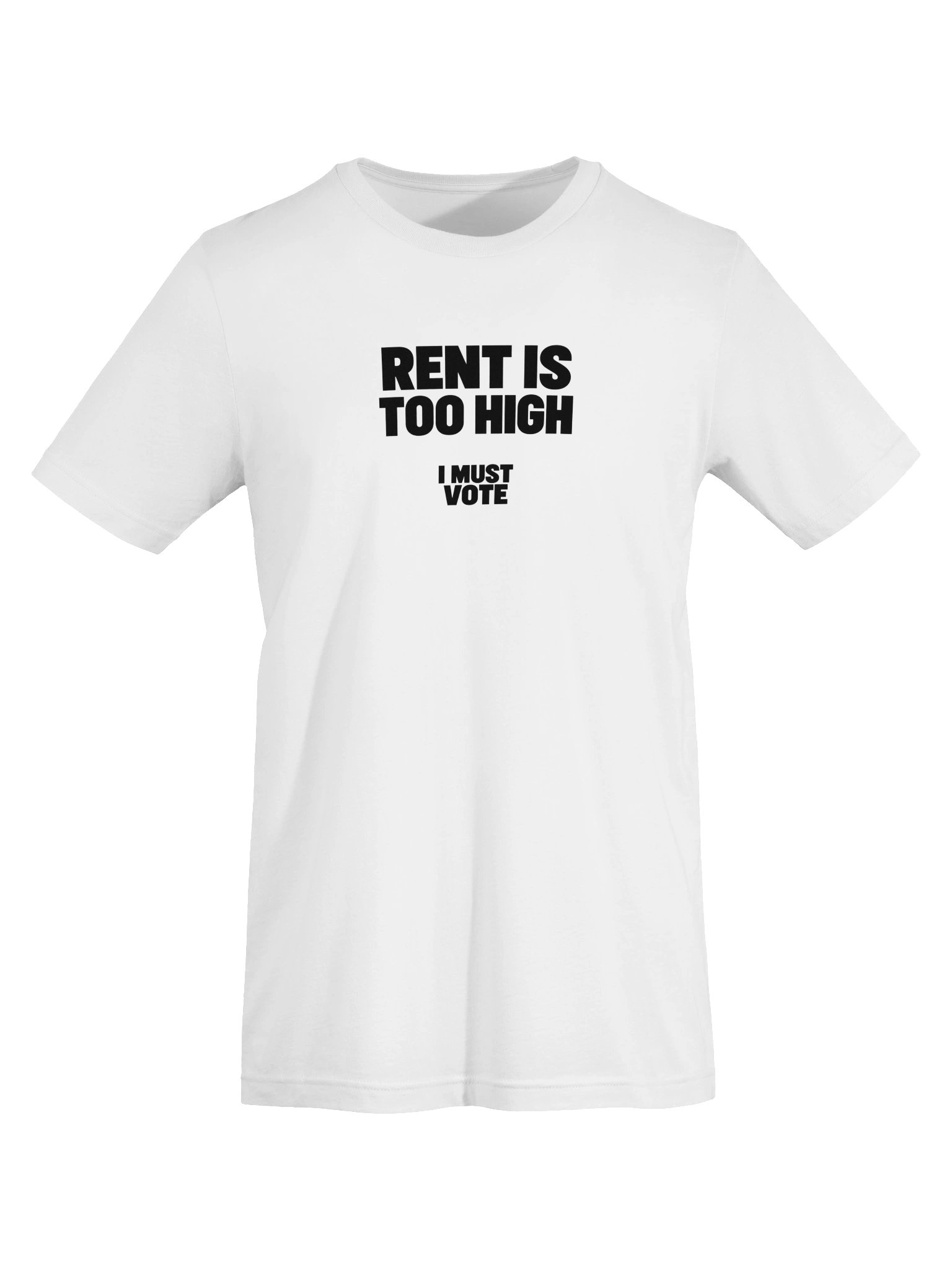 Rent Is Too High Tee - White product image (5)