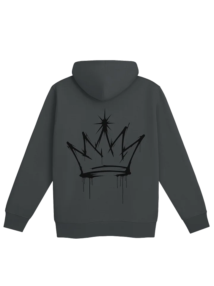 ONE KING Urban Crown Premium Street Hoodie black print product image (1)