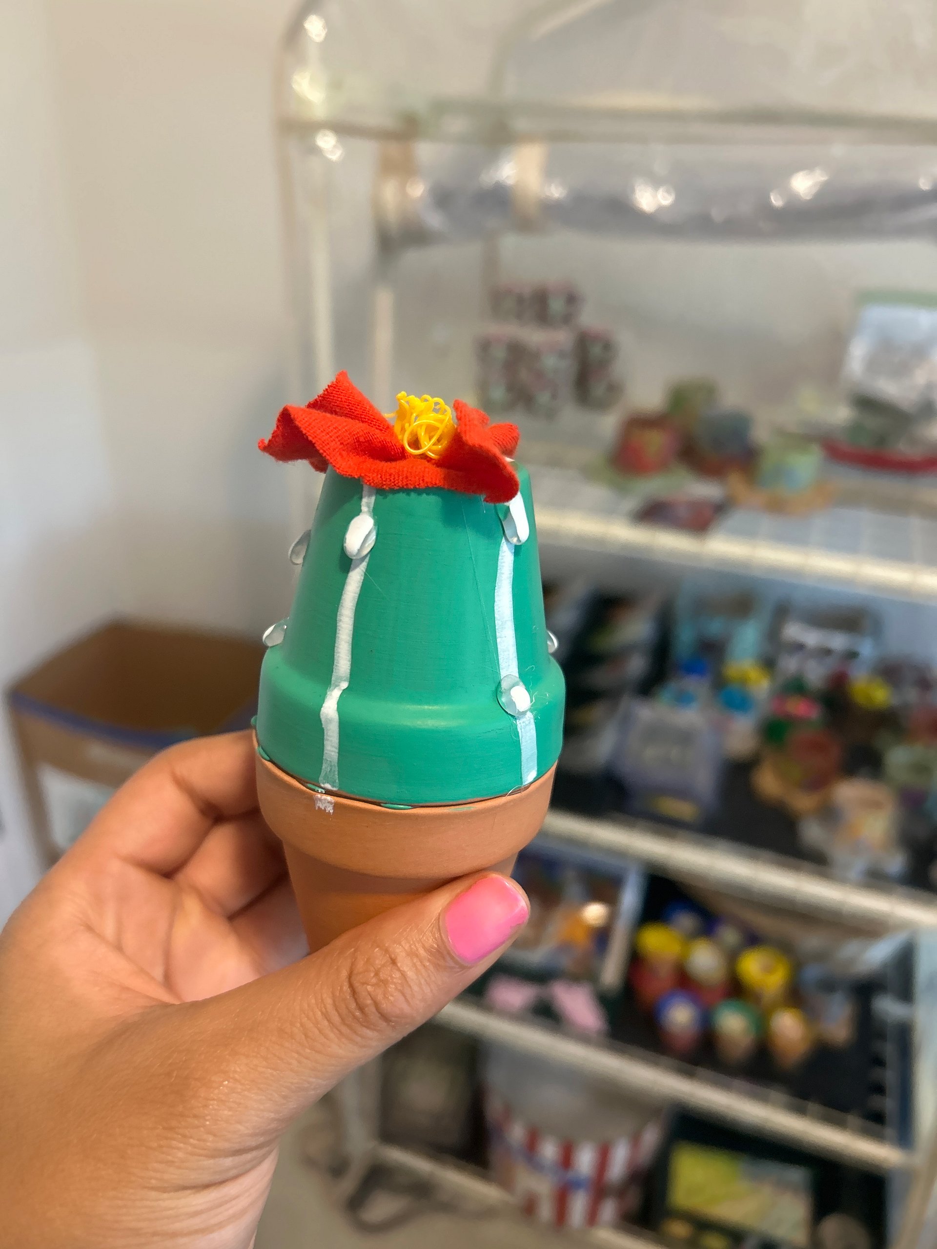 Super colorful handmade cactus! #6 product image (1)