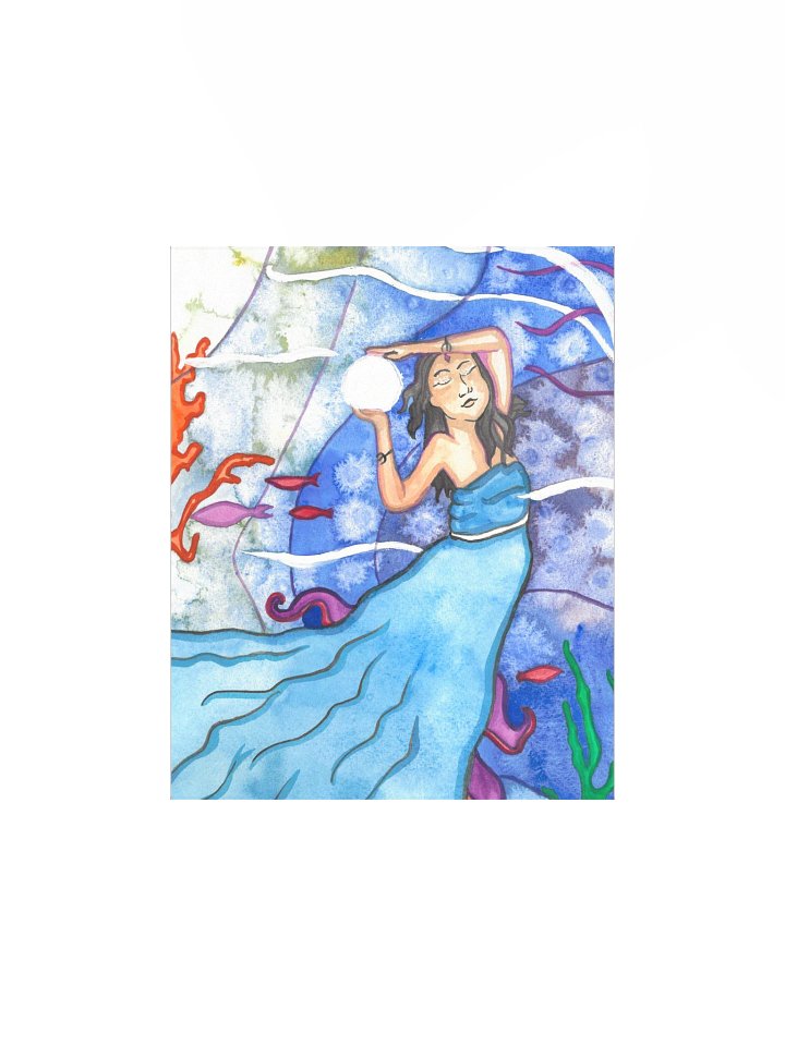 Goddess Amphitrite Art Print product image (1)