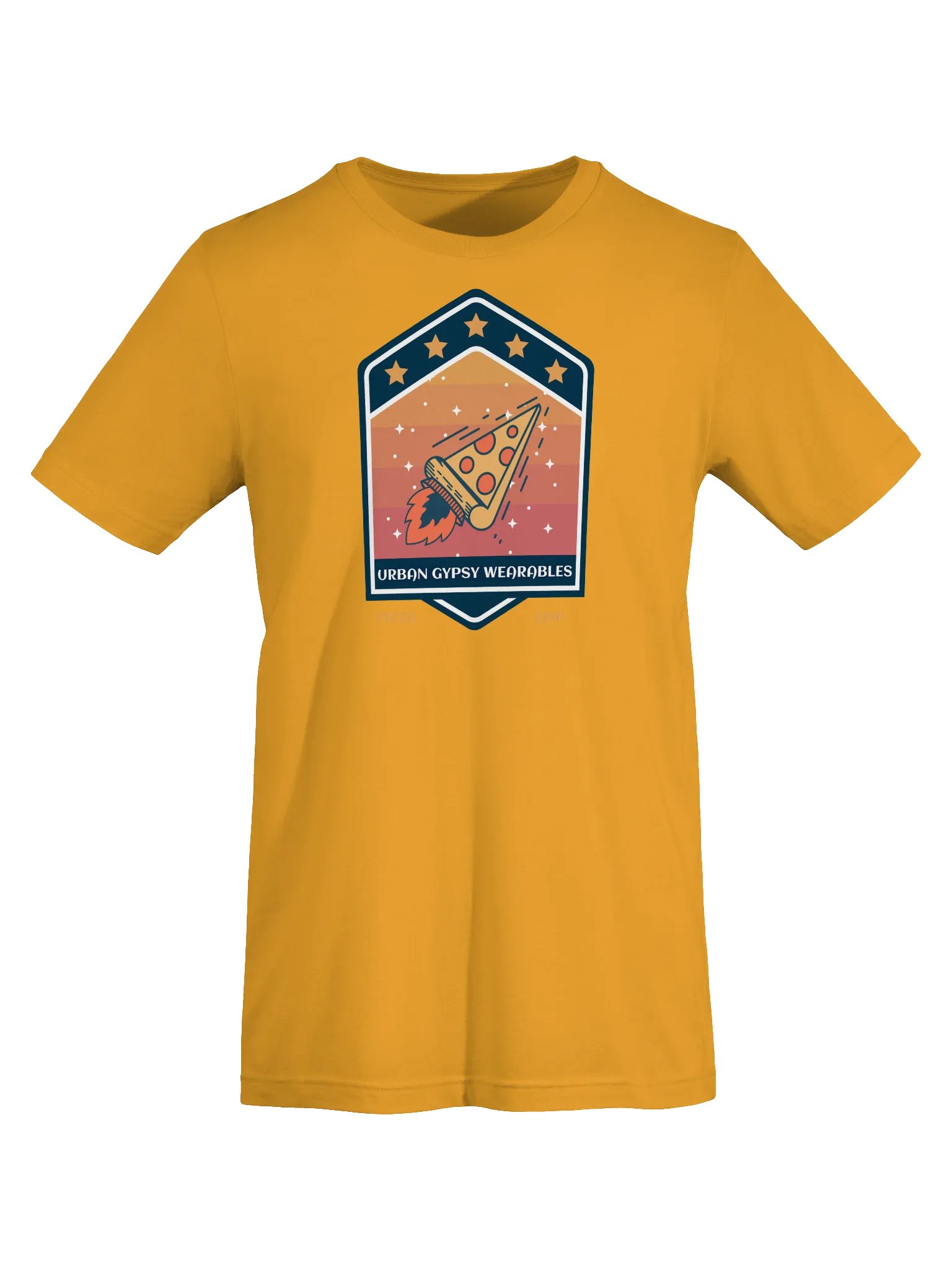 Pizza Rocket Vintage T-Shirt product image (4)