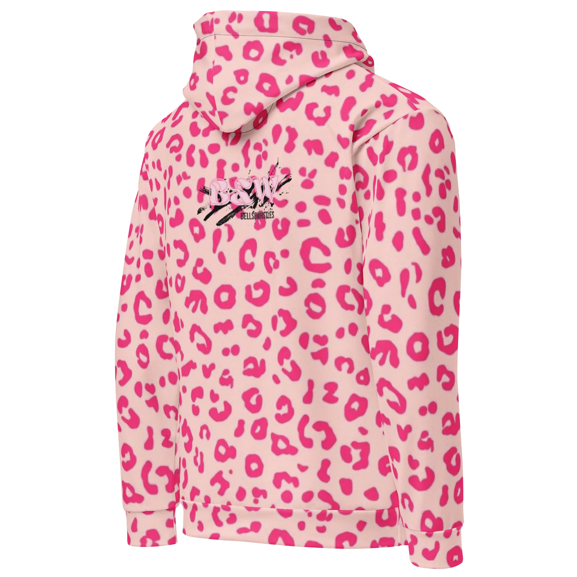 Pink Leopard Print Hoodie product image (5)