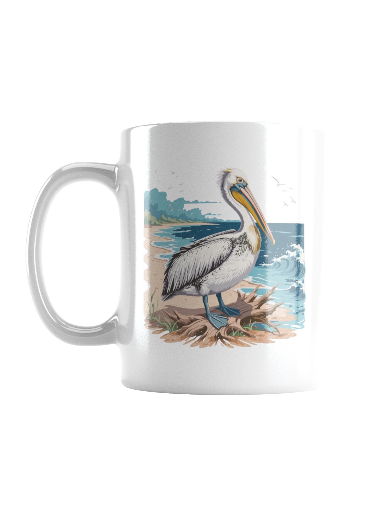 Pelican by the Pier Coffee Mug product image (1)