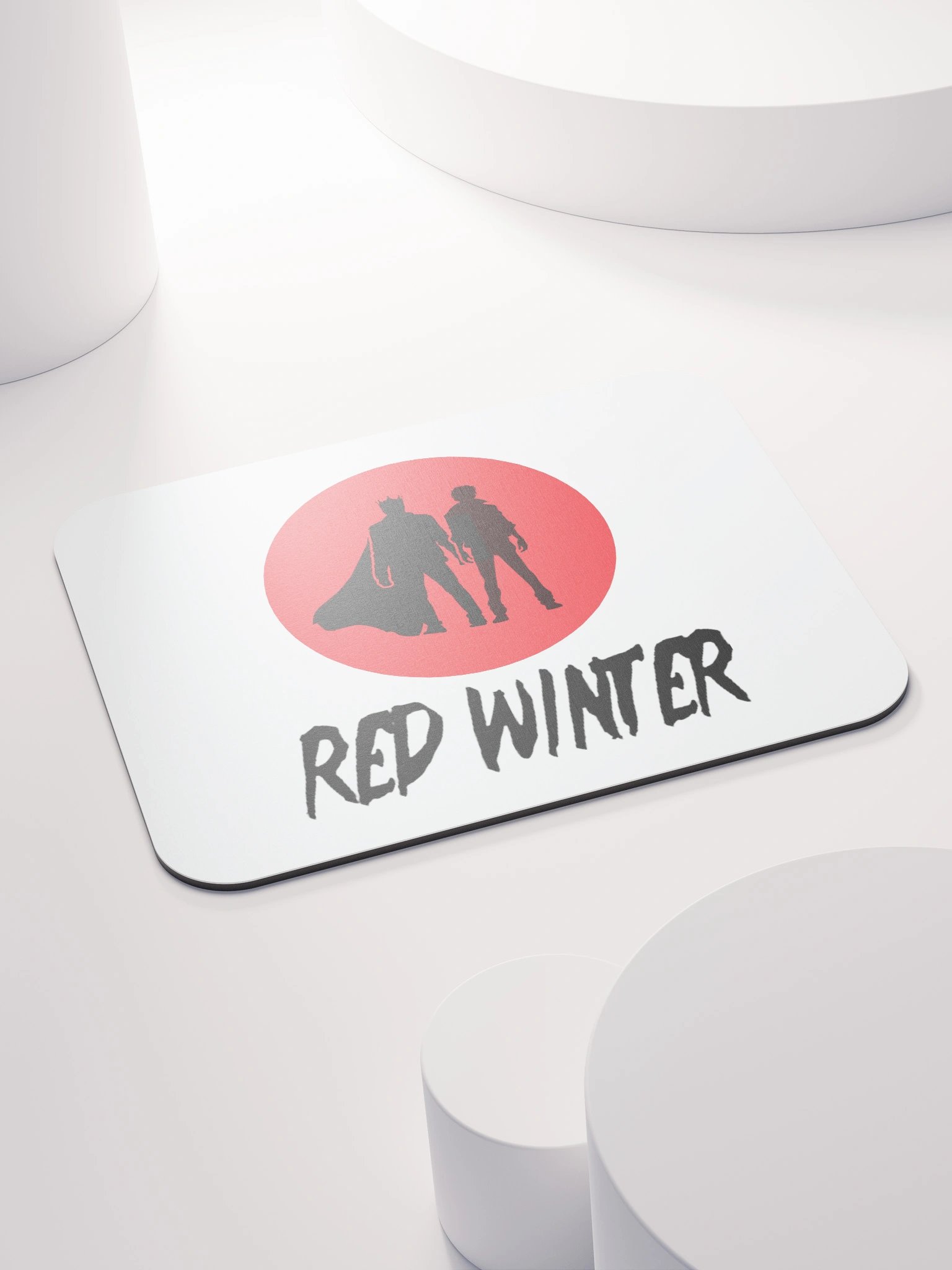Red Winter Mouse Pad product image (4)