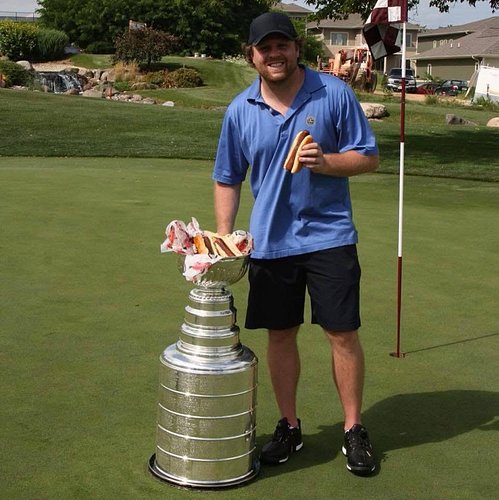 The quest for the Stanley Cup begins tonight!  Grab some dogs before the game and Go Knights Go!