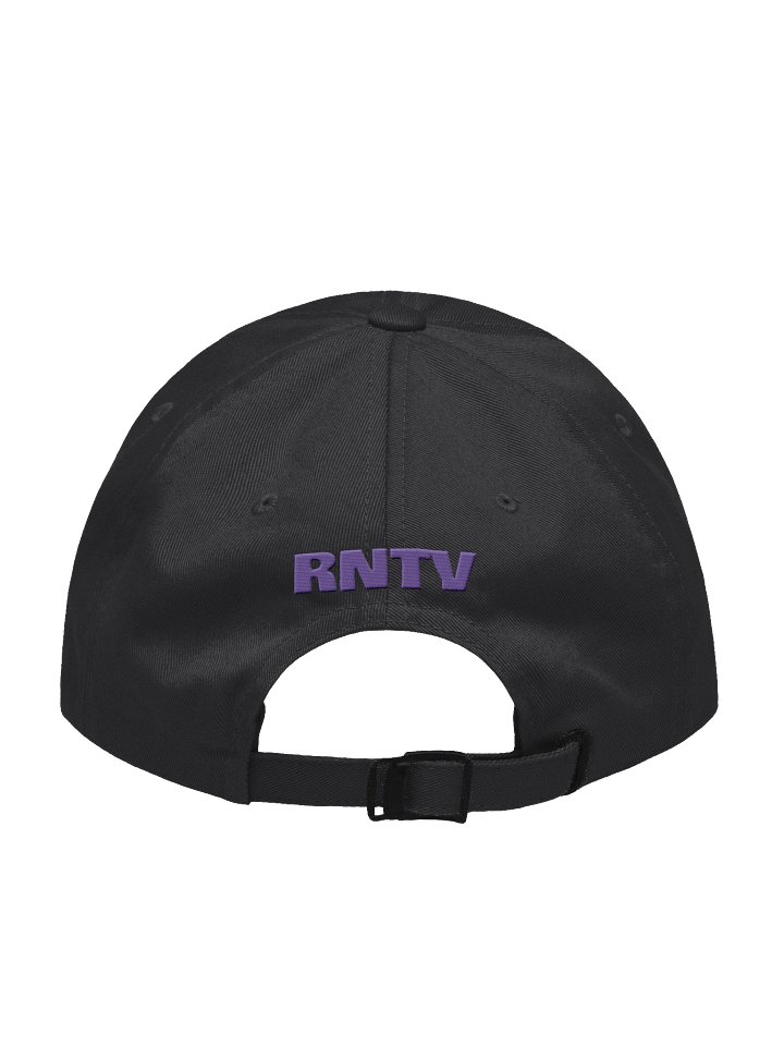 RNTV Purple Lotus Embroidered Dad Hat - RNTV Signature Collection product image (2)