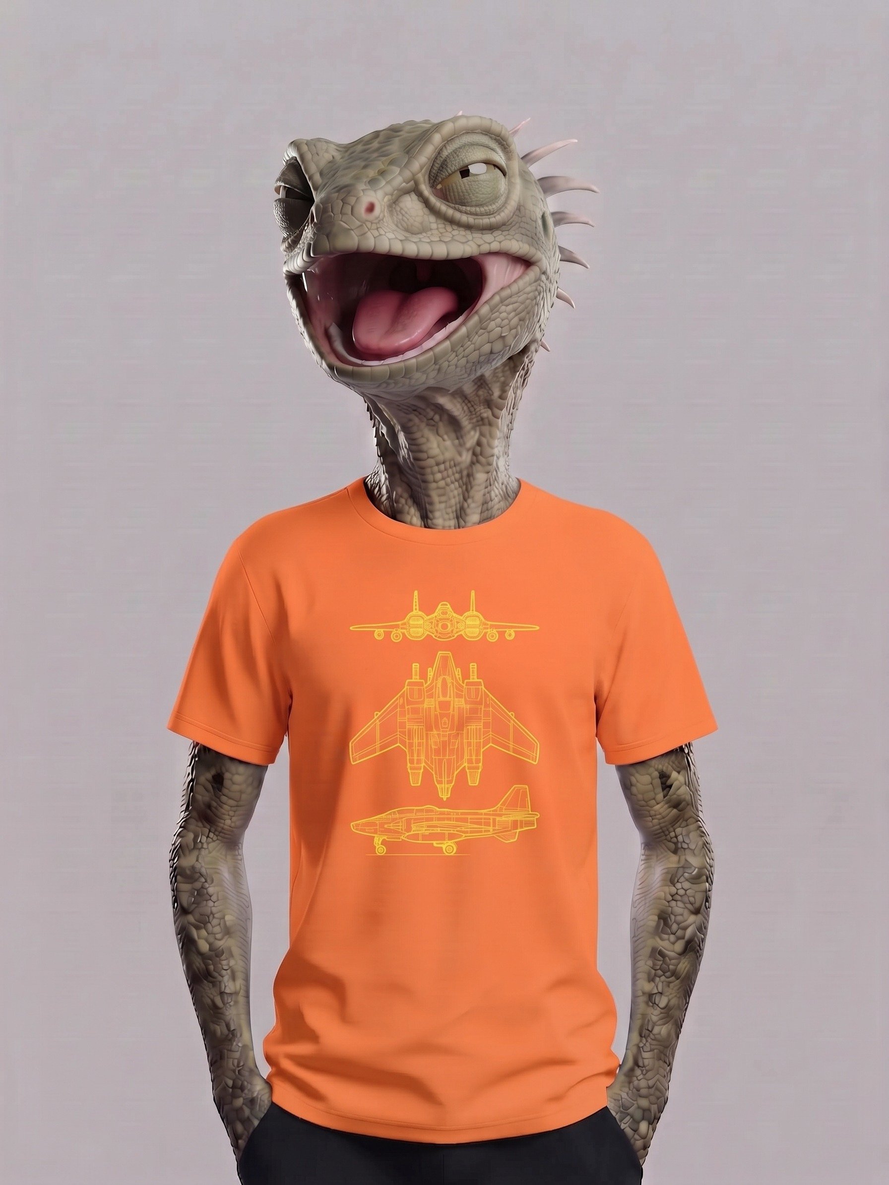 Sci-Fi Space Fighter Tee product image (3)
