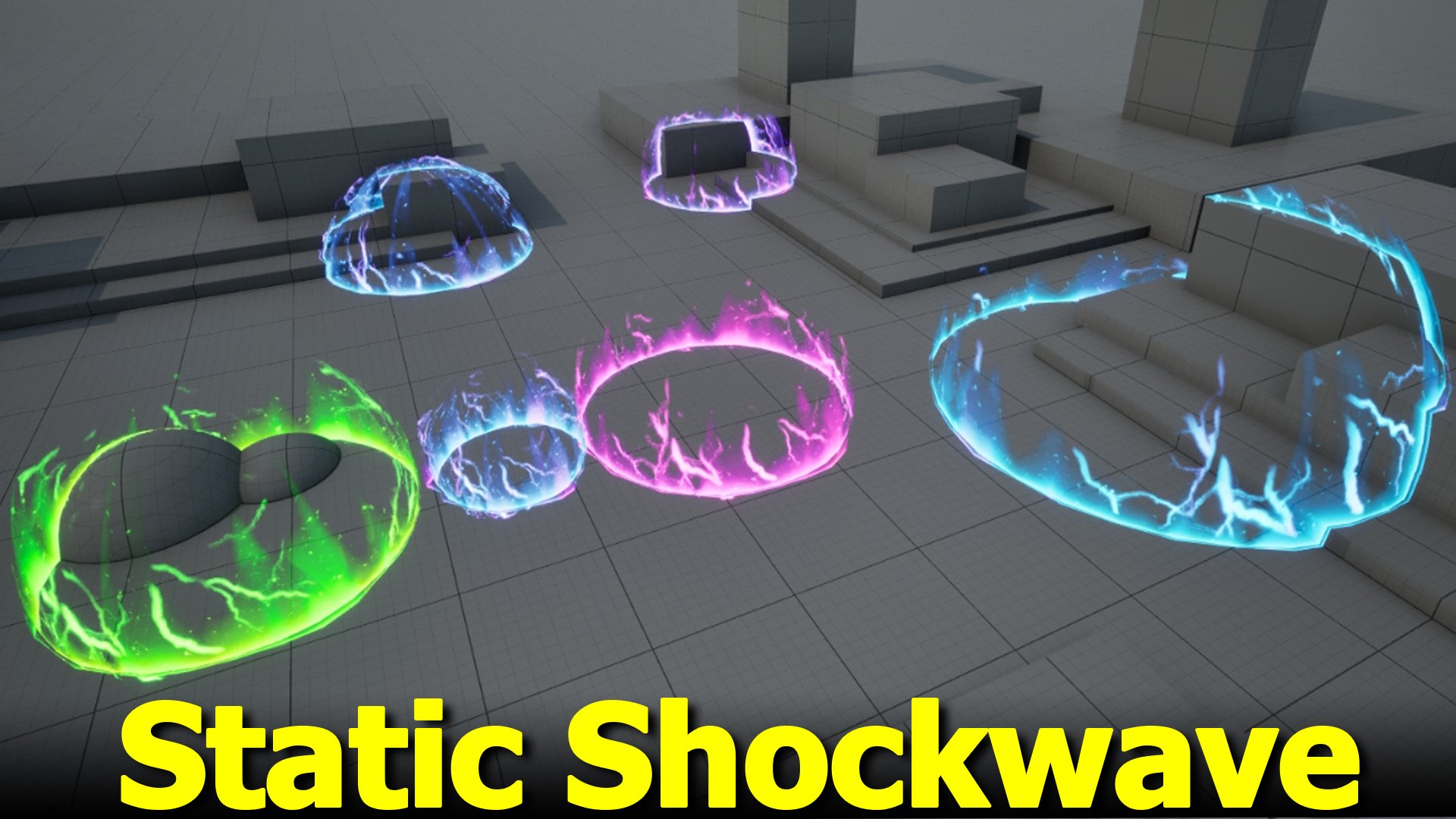 Static Shockwave in Unreal Engine 5 Niagara product image (1)