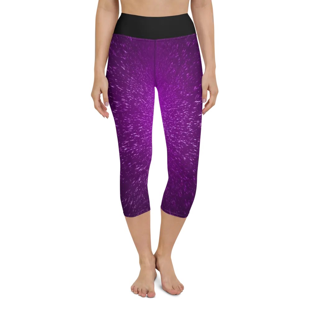 Radiant Burst Yoga Capri Leggings product image (5)