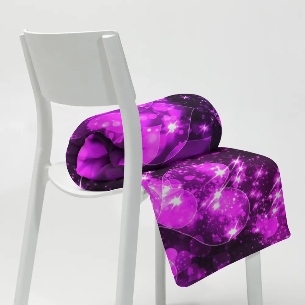 Bokeh Hearts Throw Blanket product image (20)