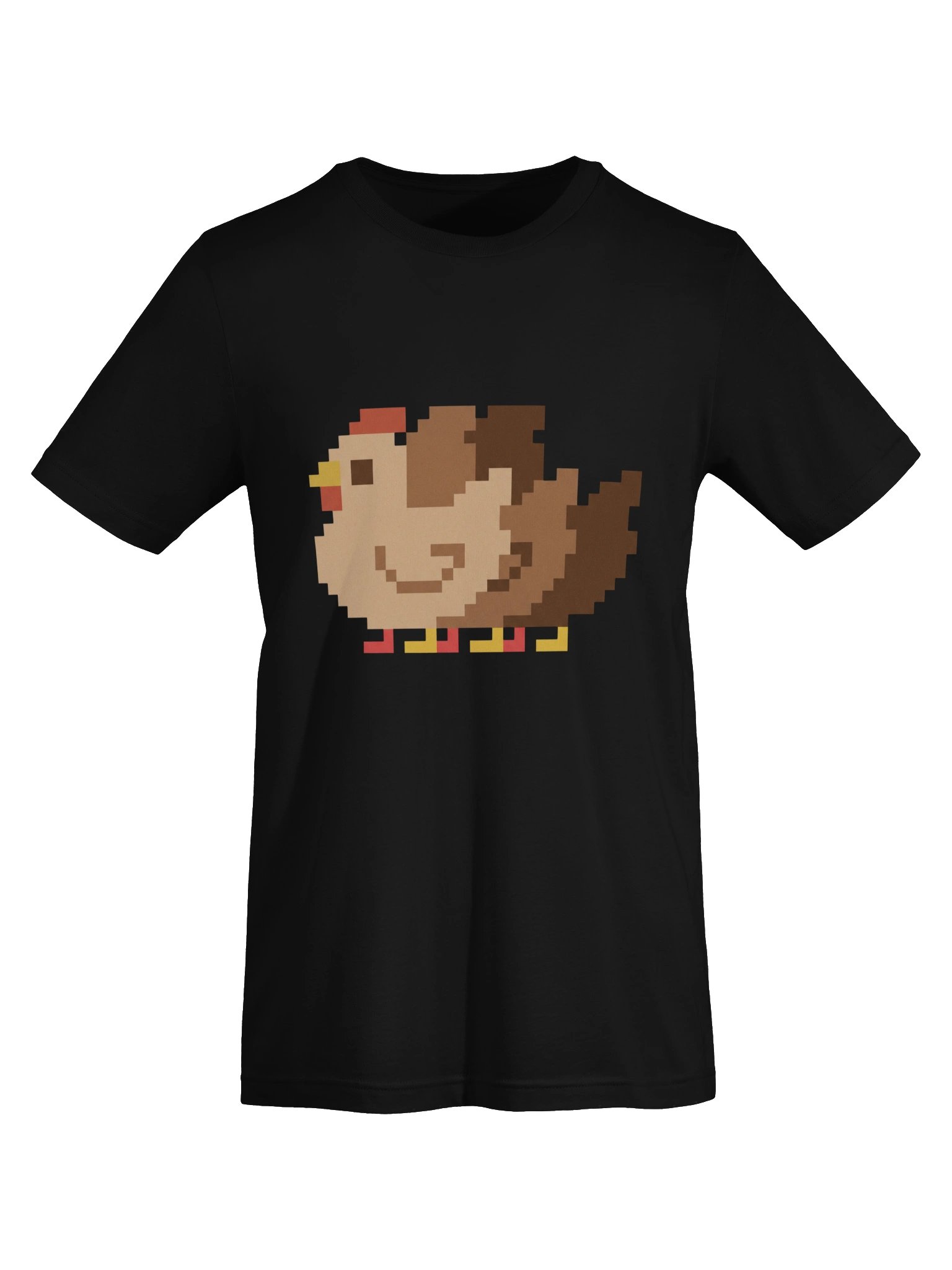 8 Bit Pixel Chicken tshirt product image (5)